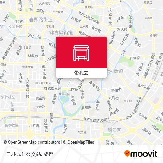 二环成仁公交站地图