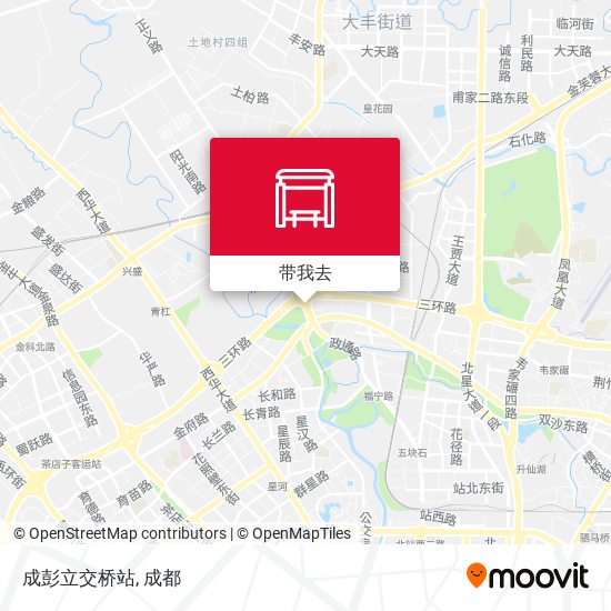 成彭立交桥站地图