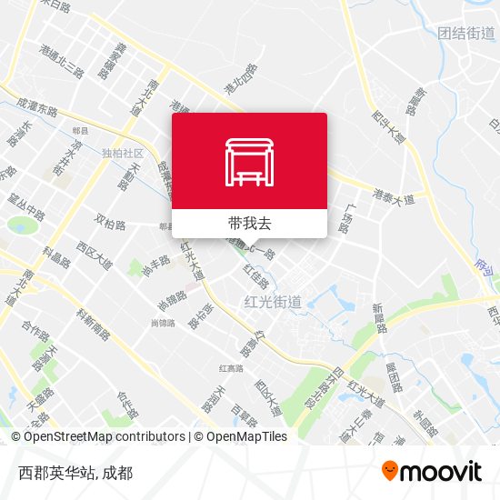 西郡英华站地图