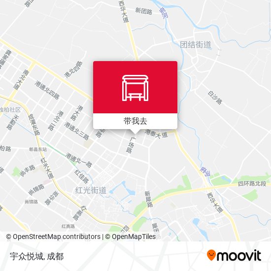 宇众悦城地图
