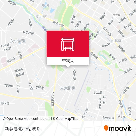 新蓉电缆厂站地图
