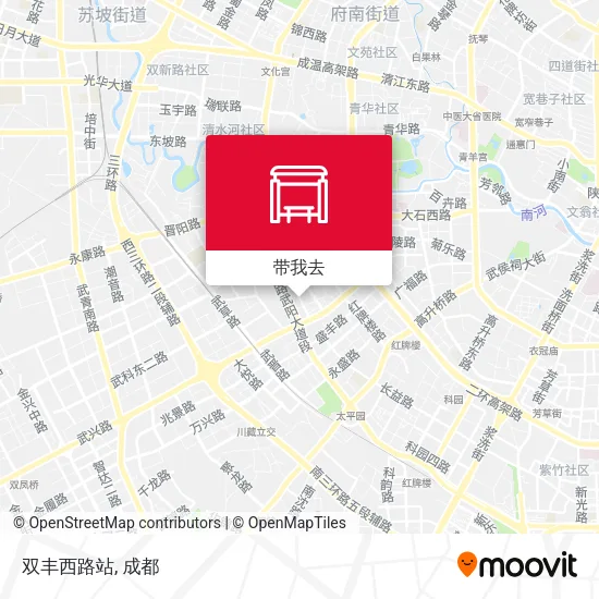 双丰西路站地图
