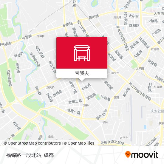 福锦路一段北站地图