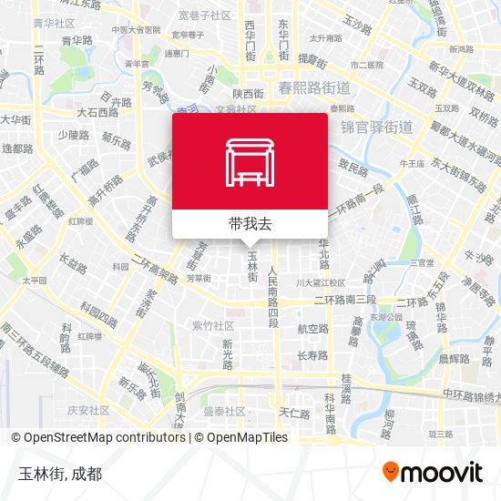 玉林街地图