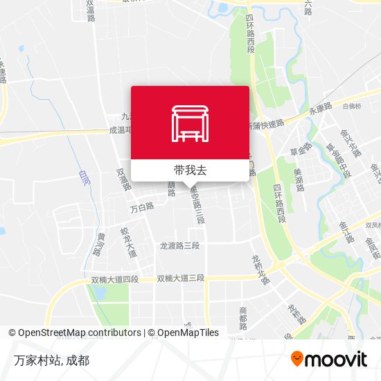 万家村站地图
