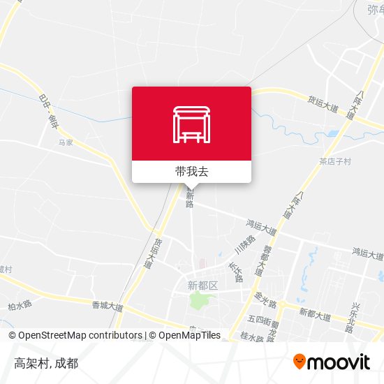 高架村地图