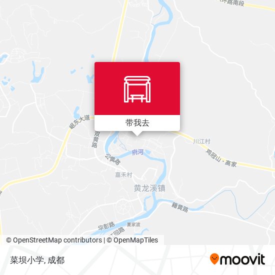 菜坝小学地图