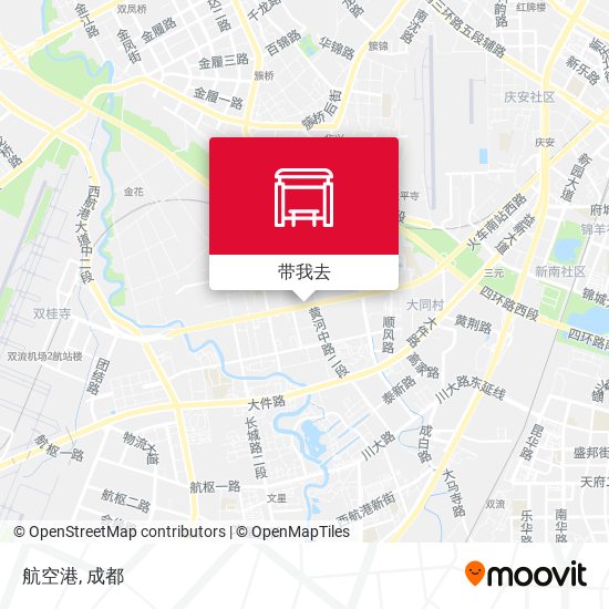 航空港地图