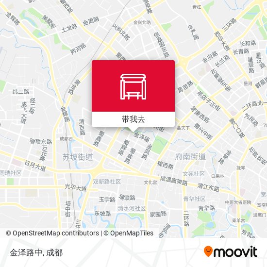 金泽路中地图