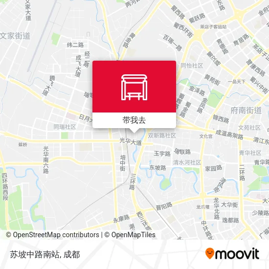 苏坡中路南站地图