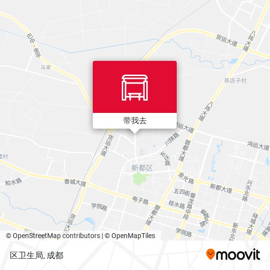 区卫生局地图