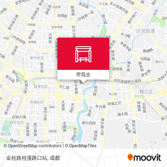 金桂路桂溪路口站地图