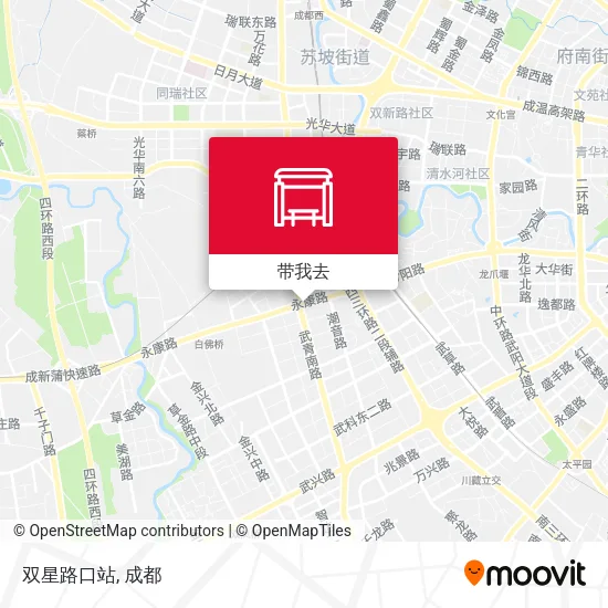 双星路口站地图