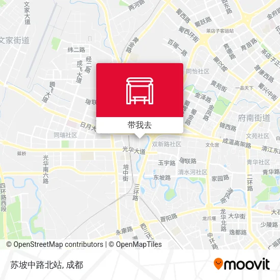 苏坡中路北站地图