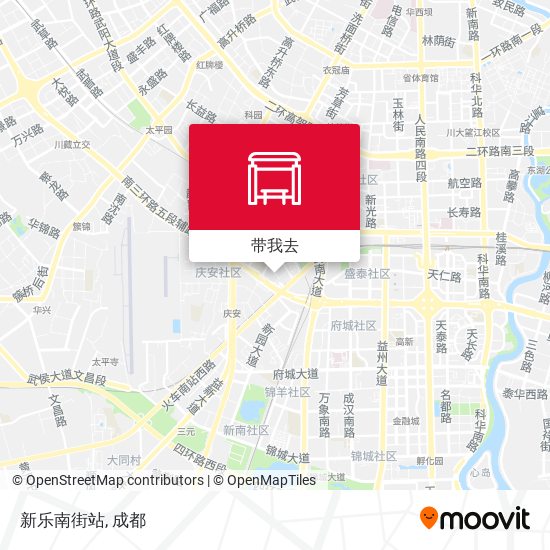 新乐南街站地图