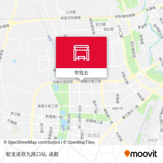 蛟龙港双九路口站地图