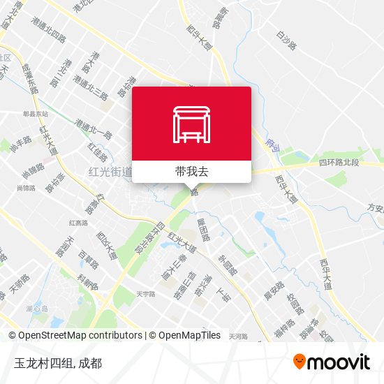 玉龙村四组地图