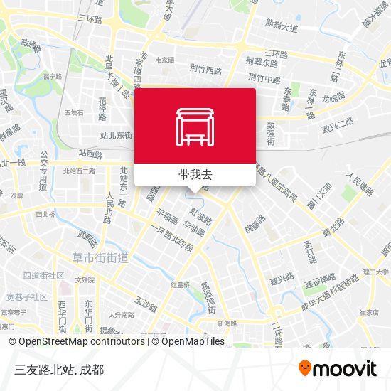 三友路北站地图