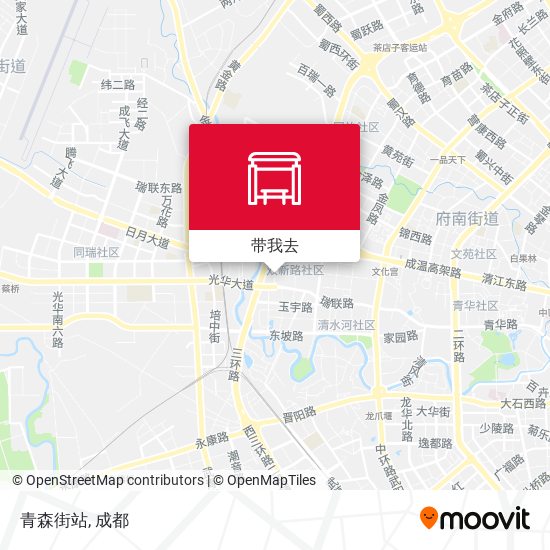 青森街站地图