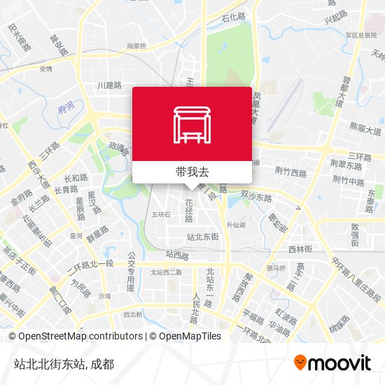 站北北街东站地图