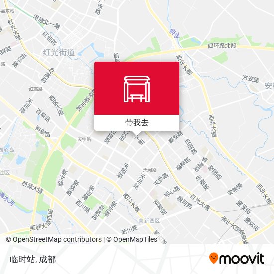 临时站地图