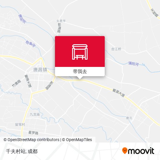 千夫村站地图