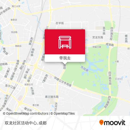 双龙社区活动中心地图