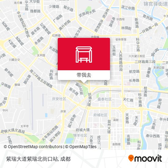 紫瑞大道紫瑞北街口站地图