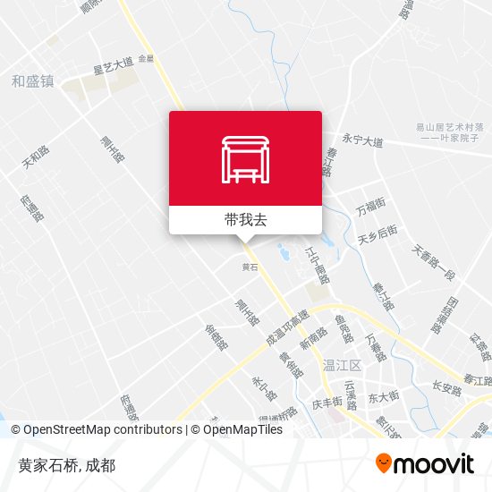 黄家石桥地图