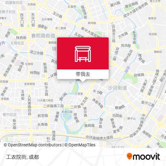 工农院街地图