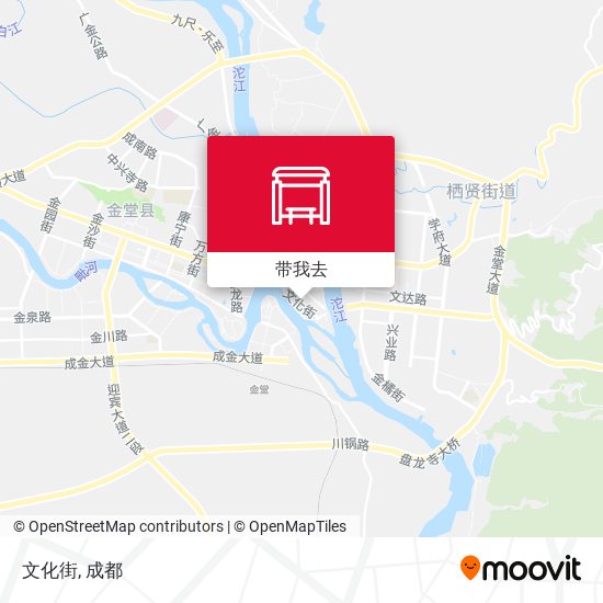 文化街地图