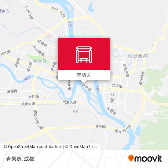 青果街地图