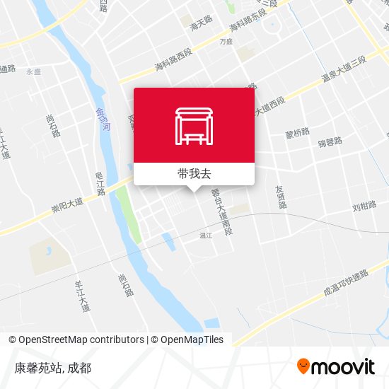 康馨苑站地图