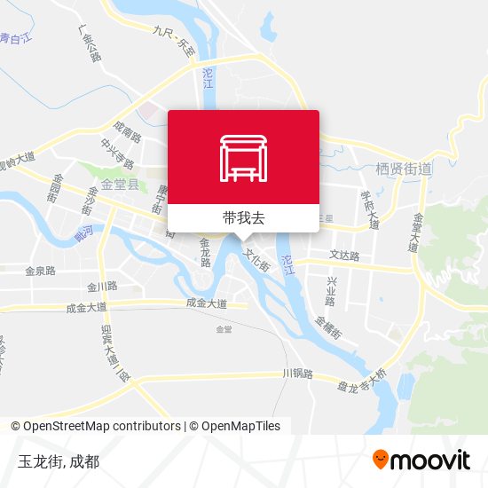 玉龙街地图