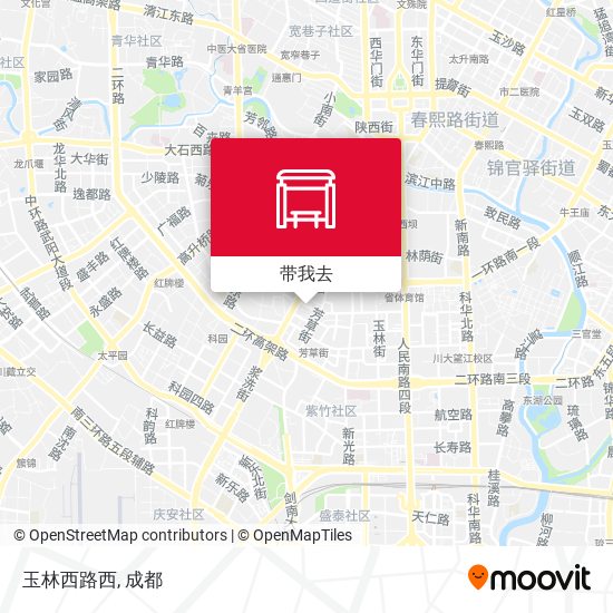 玉林西路西地图