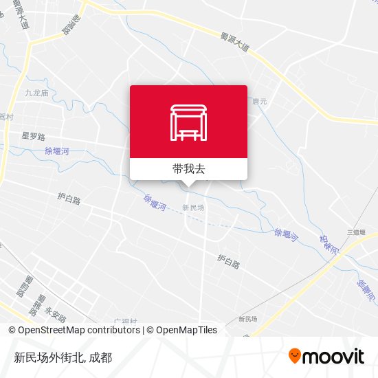 新民场外街北地图