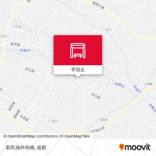 新民场外街南地图