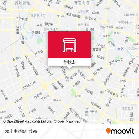 双丰中路站地图
