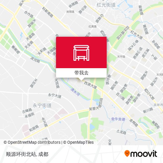 顺源环街北站地图