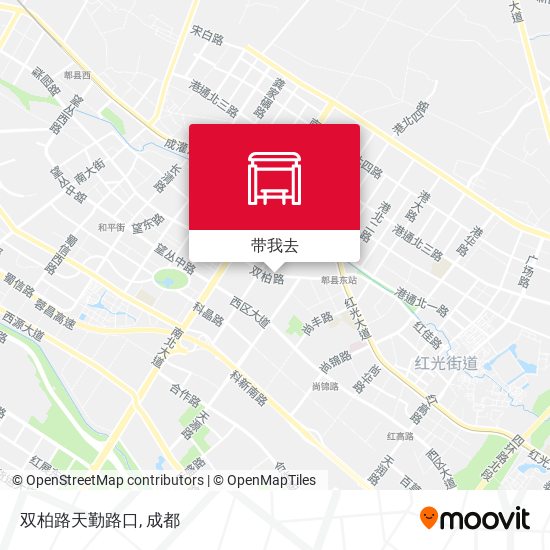 双柏路天勤路口地图