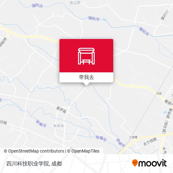 四川科技职业学院地图
