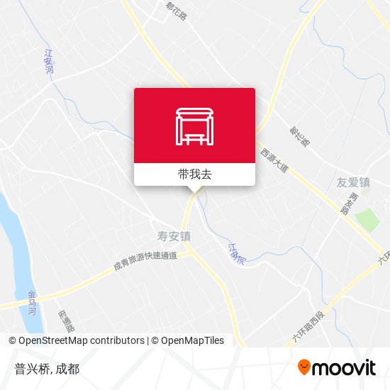 普兴桥地图