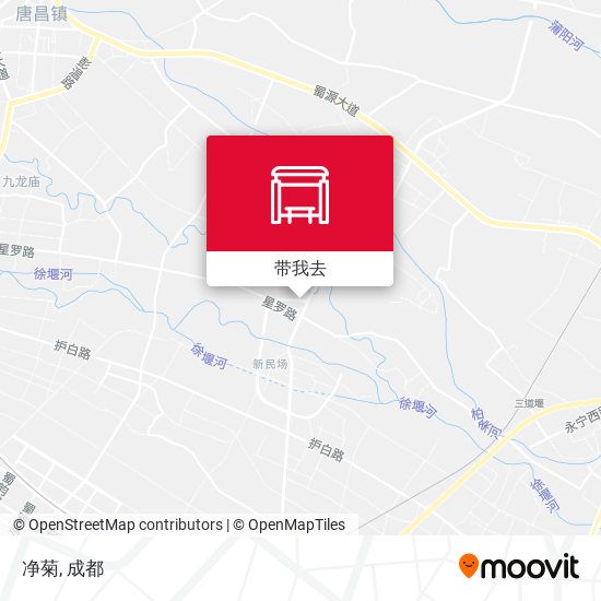 净菊地图
