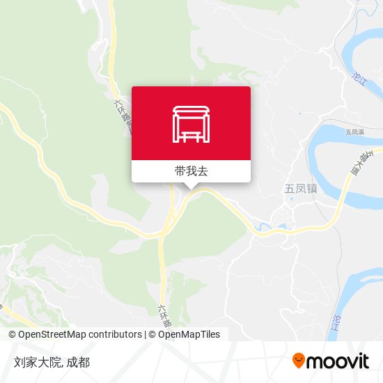 刘家大院地图