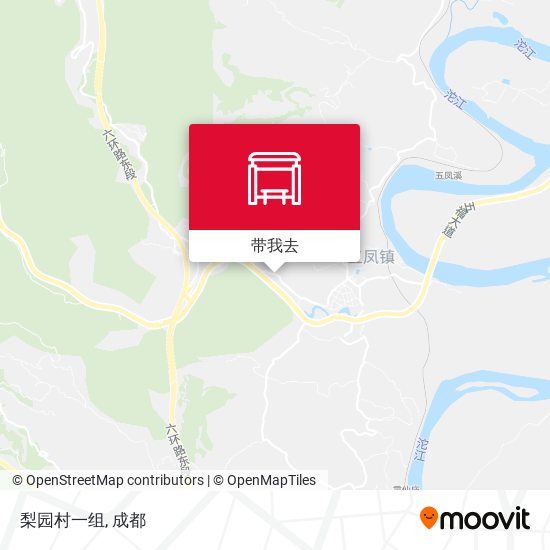 梨园村一组地图