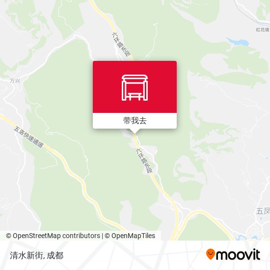 清水新街地图