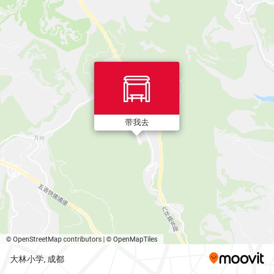 大林小学地图