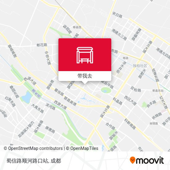 蜀信路顺河路口站地图