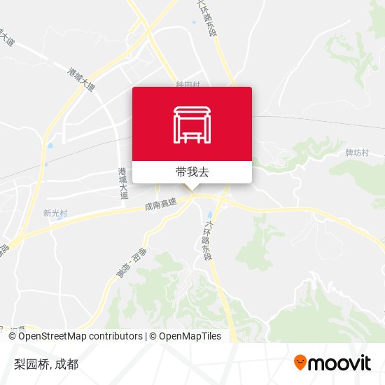 梨园桥地图