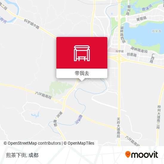 煎茶下街地图